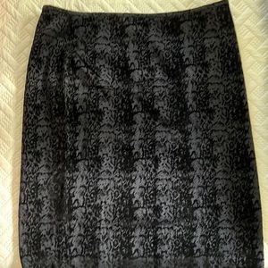 Calvin Klein Brocade Pencil Skirt, size 14